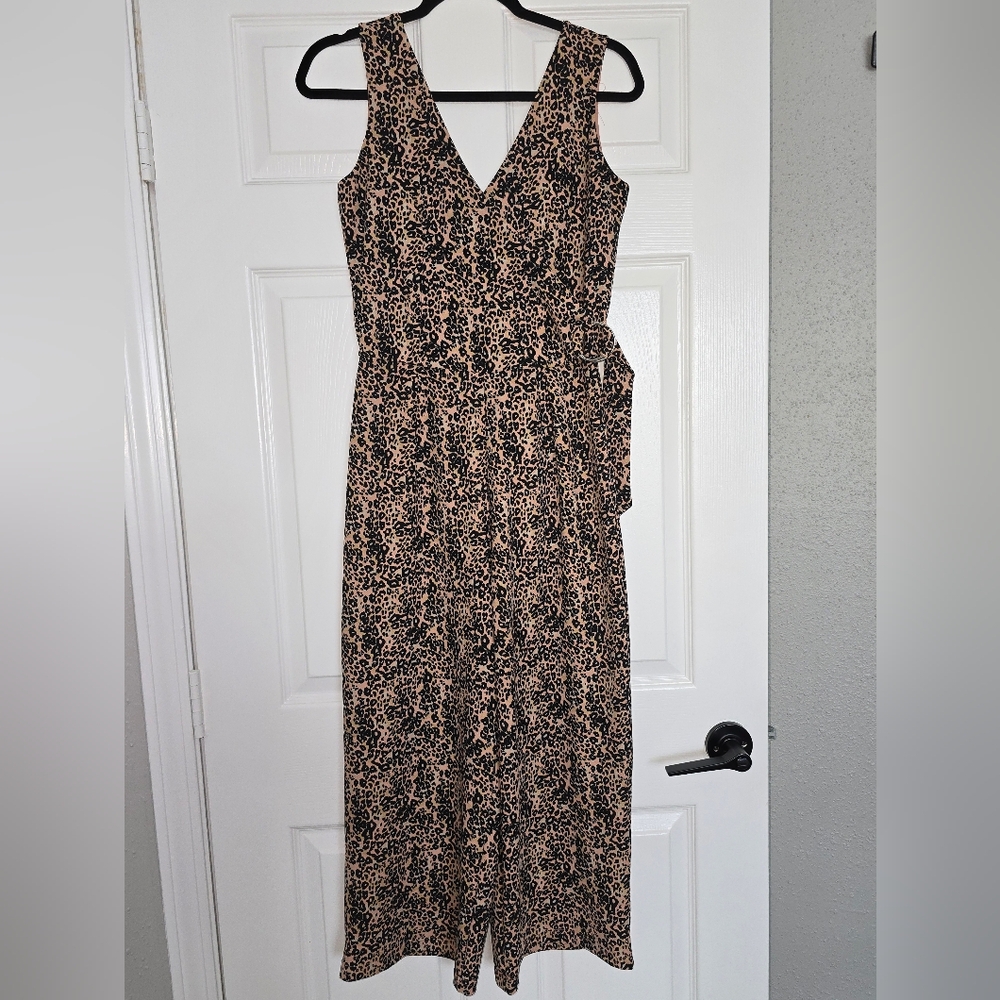 Leopard Print Jumpsuit Size S